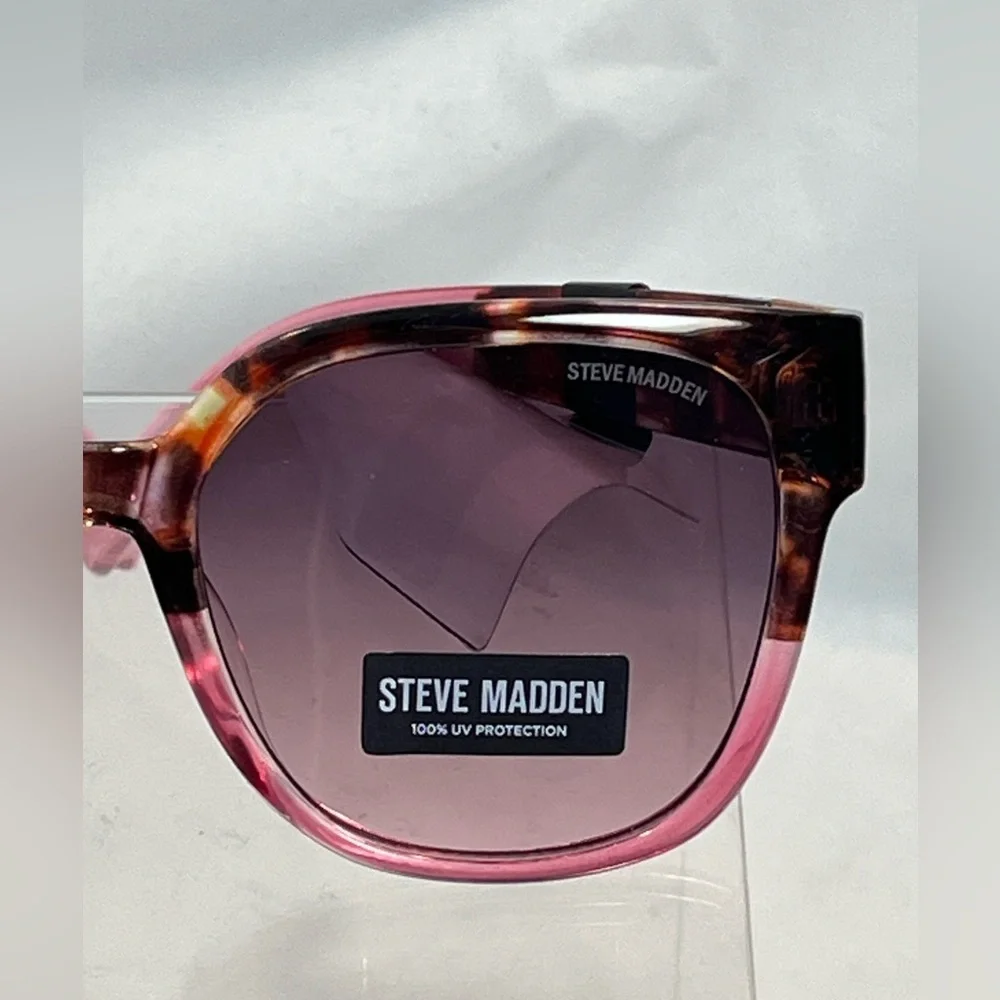 NWT - Steve Madden Pink Tortoise Gradient Cat Eye Sunglasses